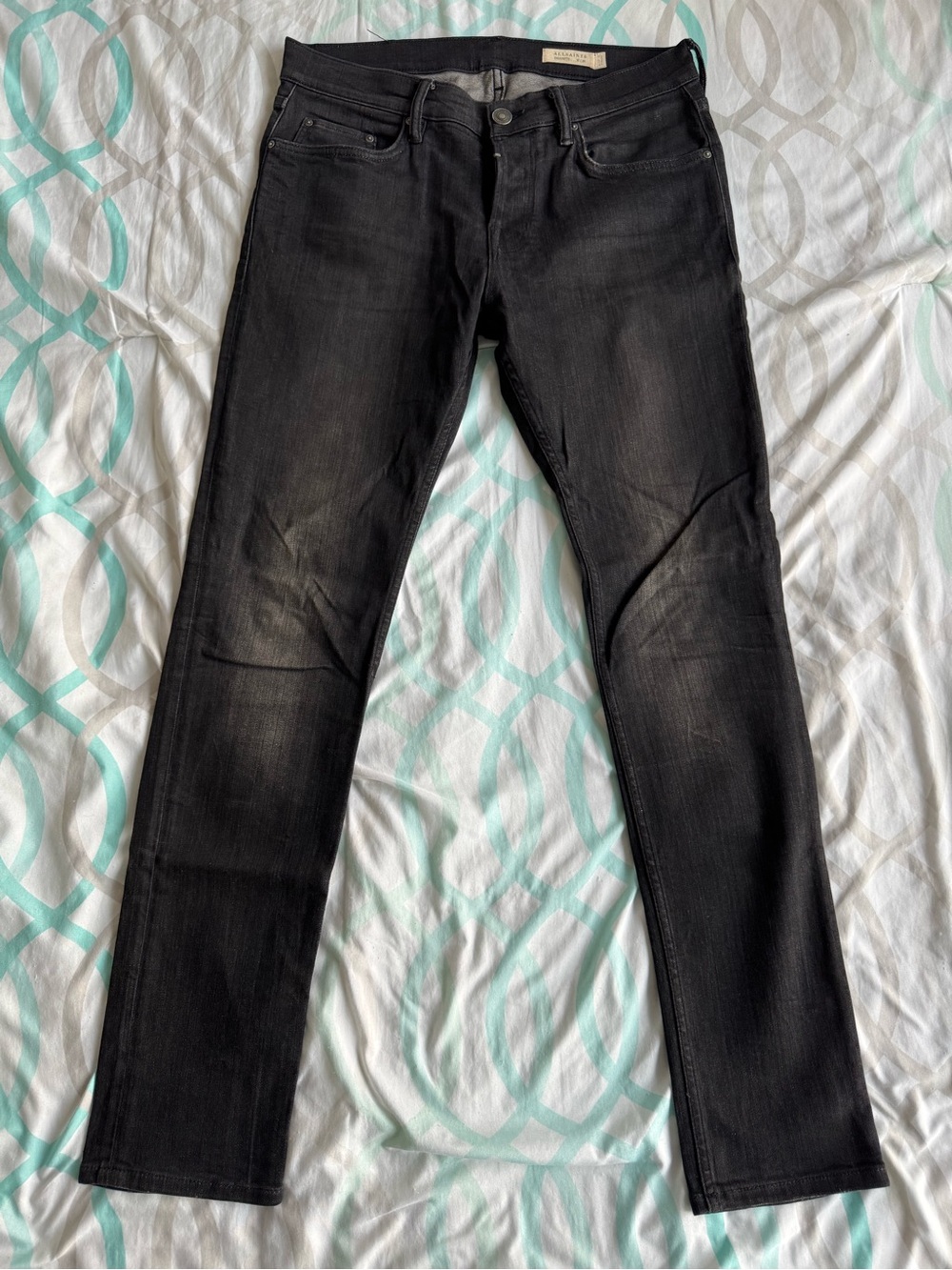 AllSaints Black Skinny Jeans